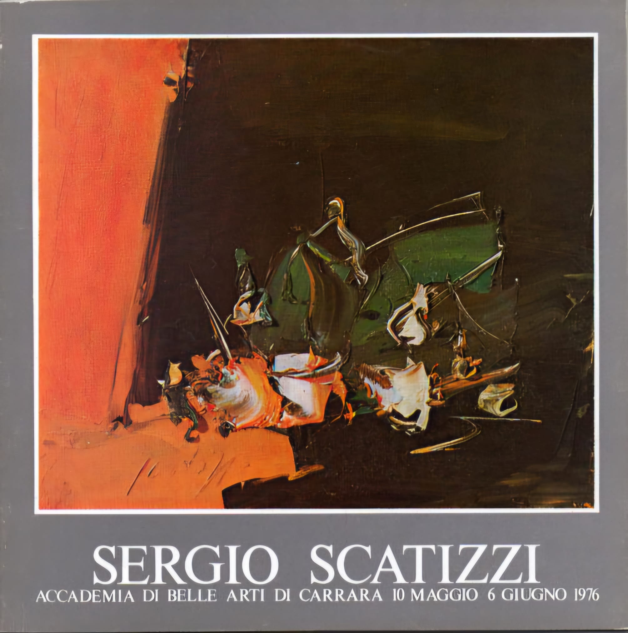 Sergio Scatizzi, Galleria delle Belle Arti di Carrara, 1976