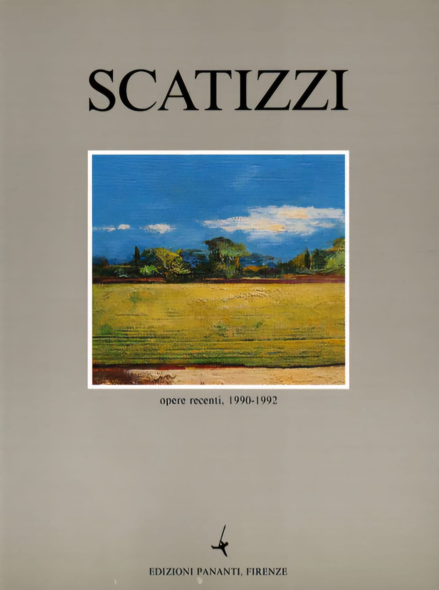 Sergio Scatizzi, Opere recenti 1990-1992, Galleria Pananti, 1992